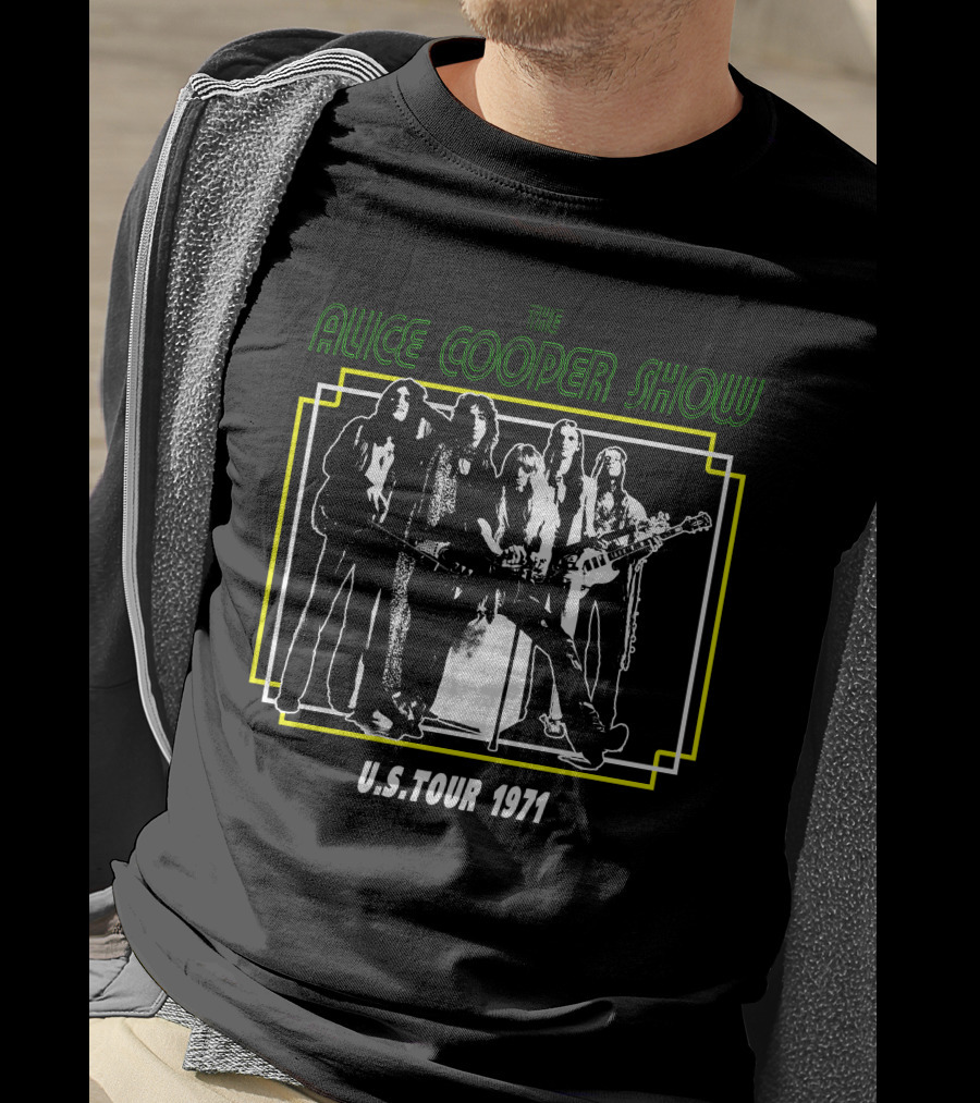 The Alice Cooper Show U.s. Tour 1971 T-Shirt