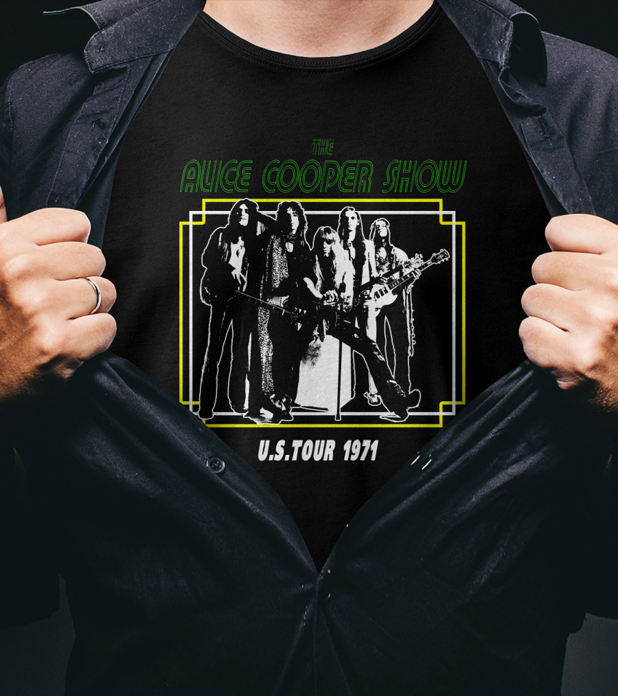 The Alice Cooper Show U.s. Tour 1971 T-Shirt