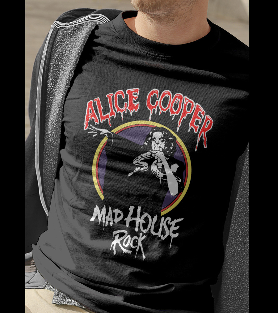 Alice Cooper Mad House Rock T-Shirt