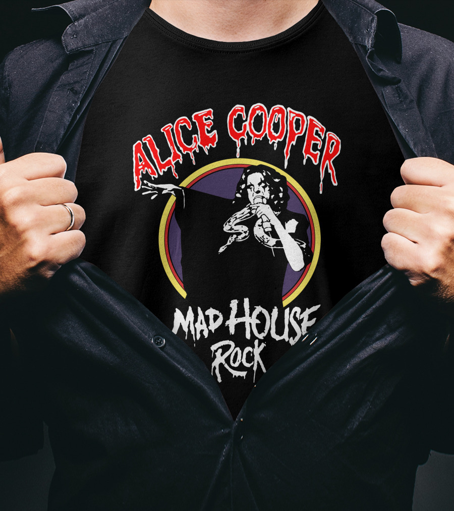 Alice Cooper Mad House Rock T-Shirt