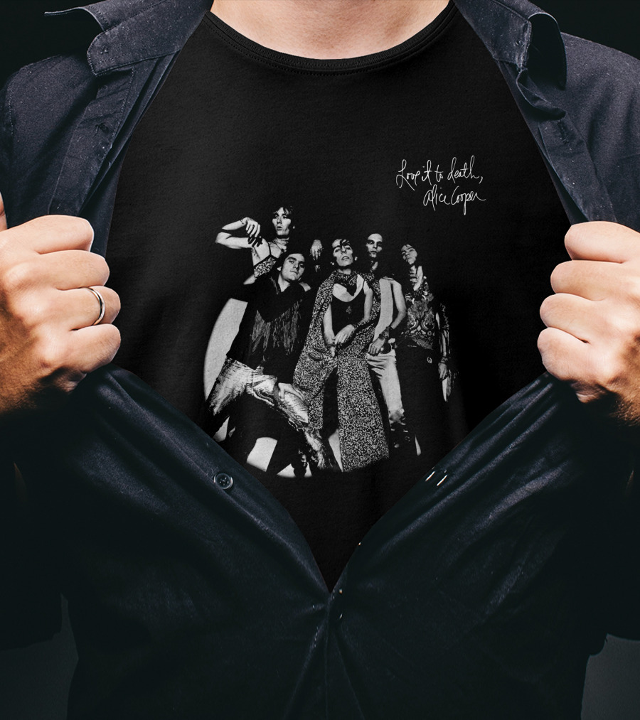 Love It To Death Alice Cooper Alcp T-Shirt