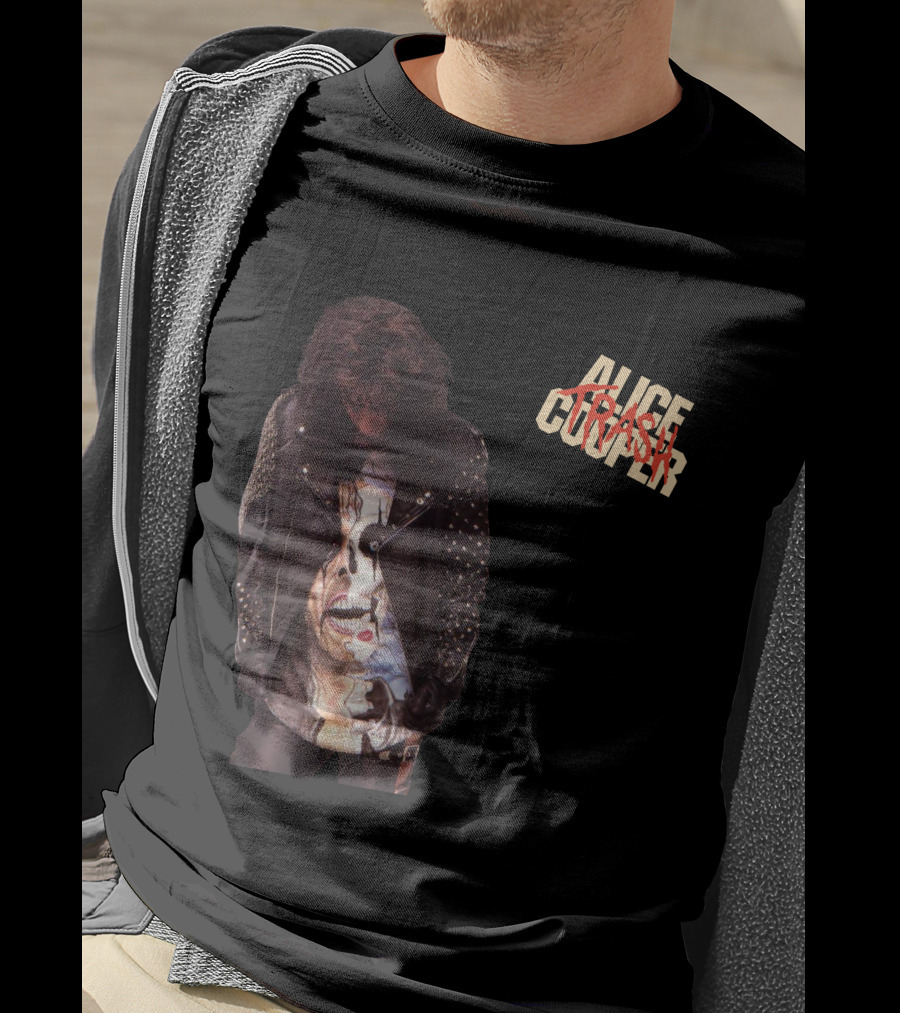 Alice Cooper Trash Vintage Rock Fashion T-Shirt