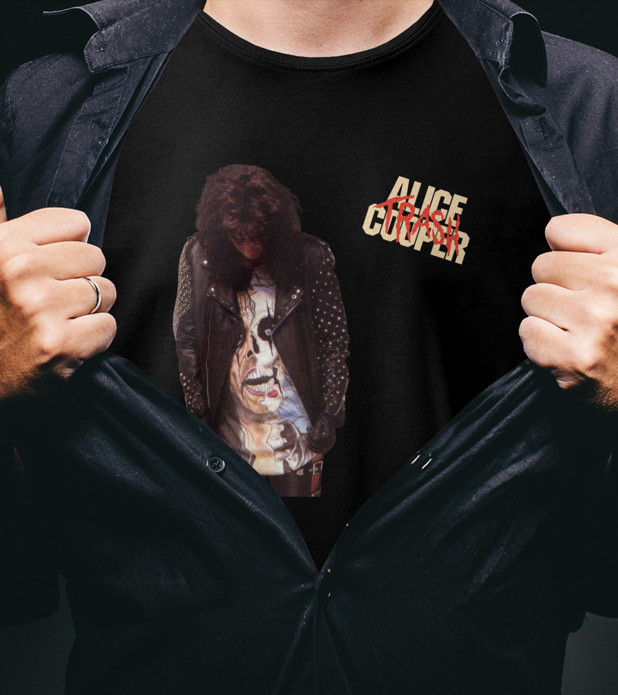 Alice Cooper Trash Vintage Rock Fashion T-Shirt