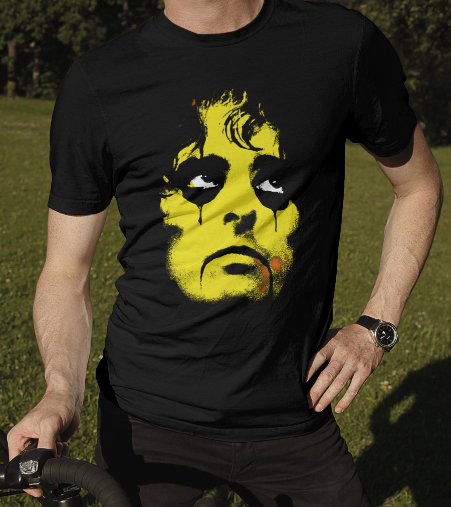 Alice Cooper Classic Rock Horror Face Artwork T-Shirt