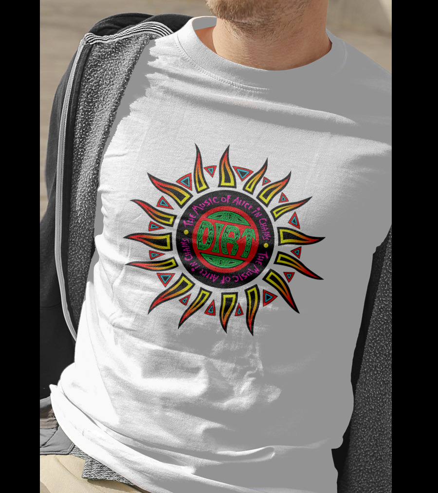 The Music Of Alice In Chains Aic Sunburst T-Shirt