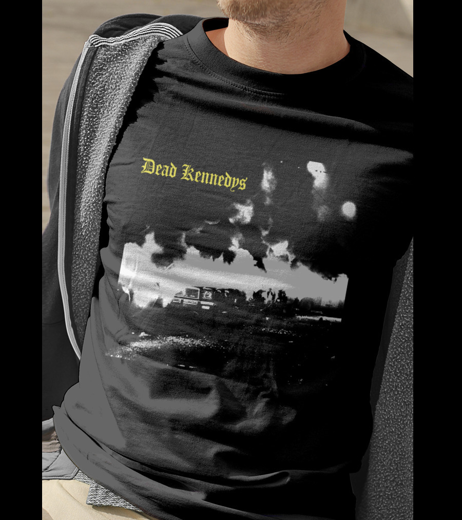 Dead Kennedys Car Riot Scene T-Shirt