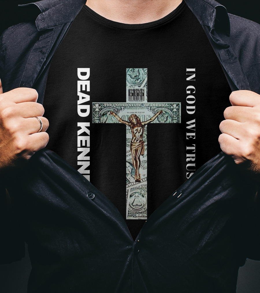 Dead Kennedys In God We Trust Inc Cross Dollar Jesus T-Shirt