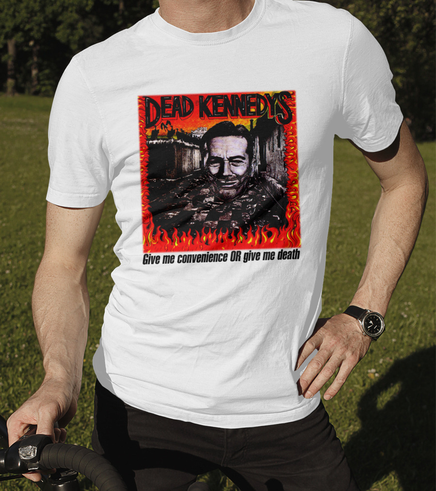 Dead Kennedys Give Me Convenience Or Give Me Death Flames T-Shirt