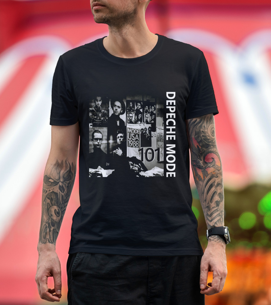 Depeche Mode 101 Mode Usa 1988 Collection T-Shirt