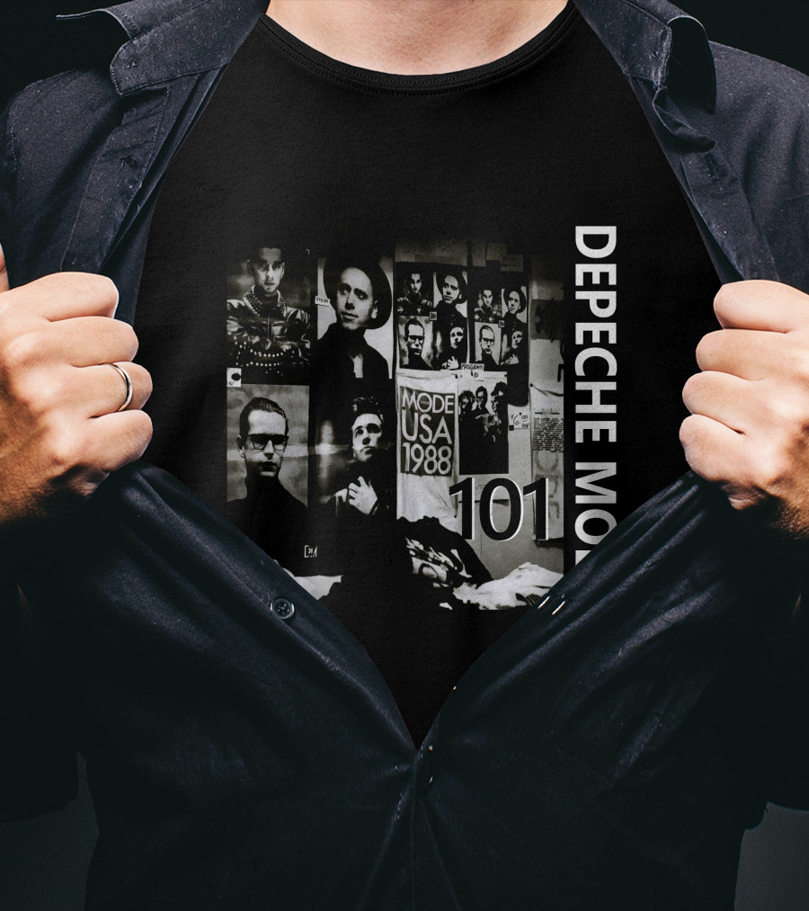Depeche Mode 101 Mode Usa 1988 Collection T-Shirt