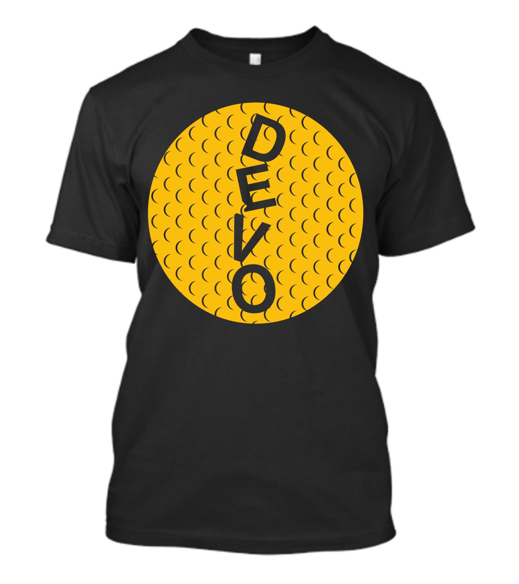 Devo Yellow Circle T-Shirt