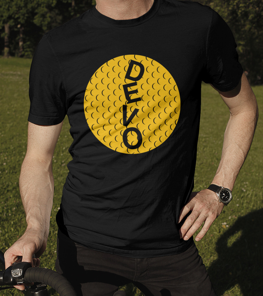Devo Yellow Circle T-Shirt