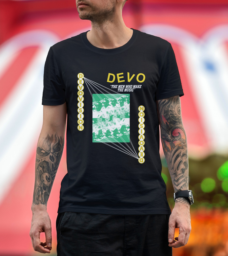 Devo The Men Who Make The Music Devovision T-Shirt