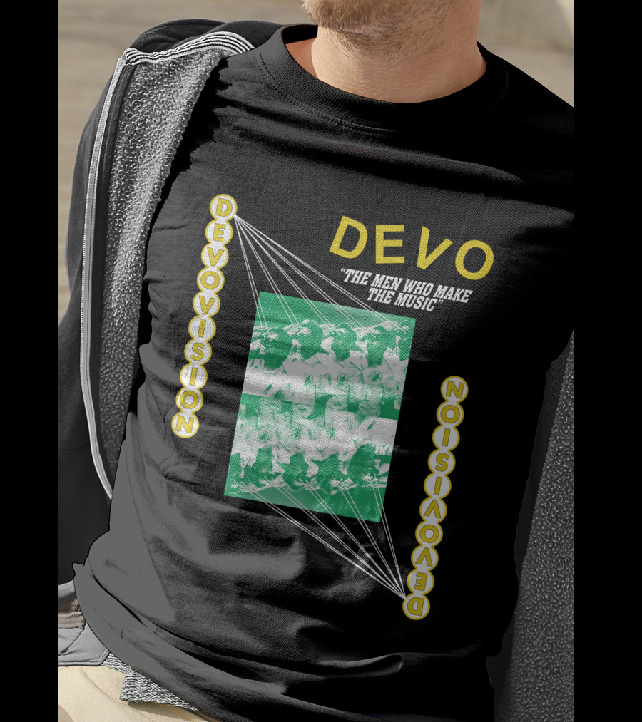 Devo The Men Who Make The Music Devovision T-Shirt