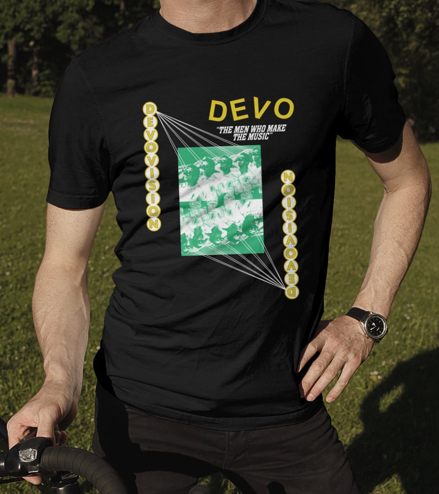 Devo The Men Who Make The Music Devovision T-Shirt