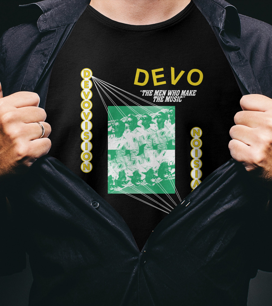 Devo The Men Who Make The Music Devovision T-Shirt