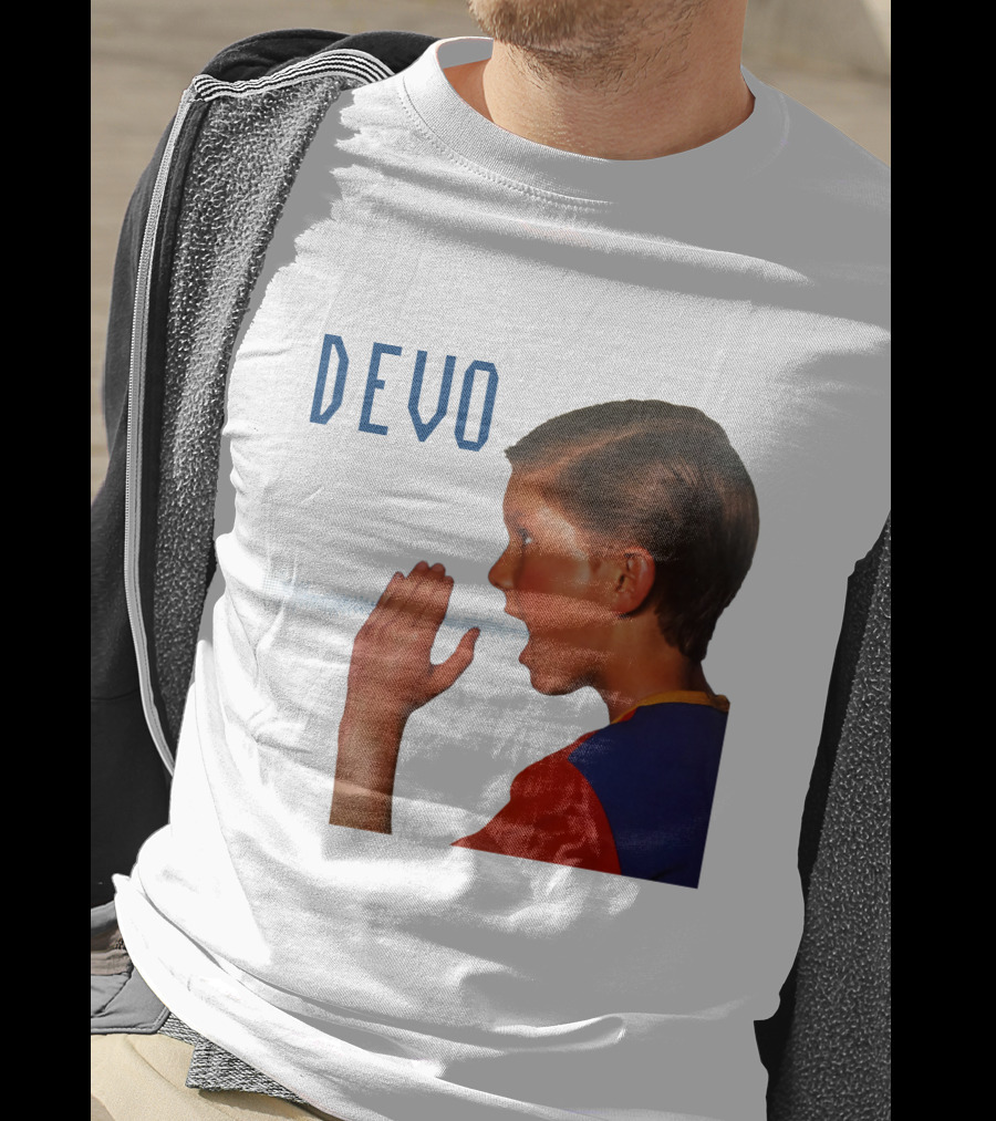 Devo Boy Shouting With Sound Wave T-Shirt