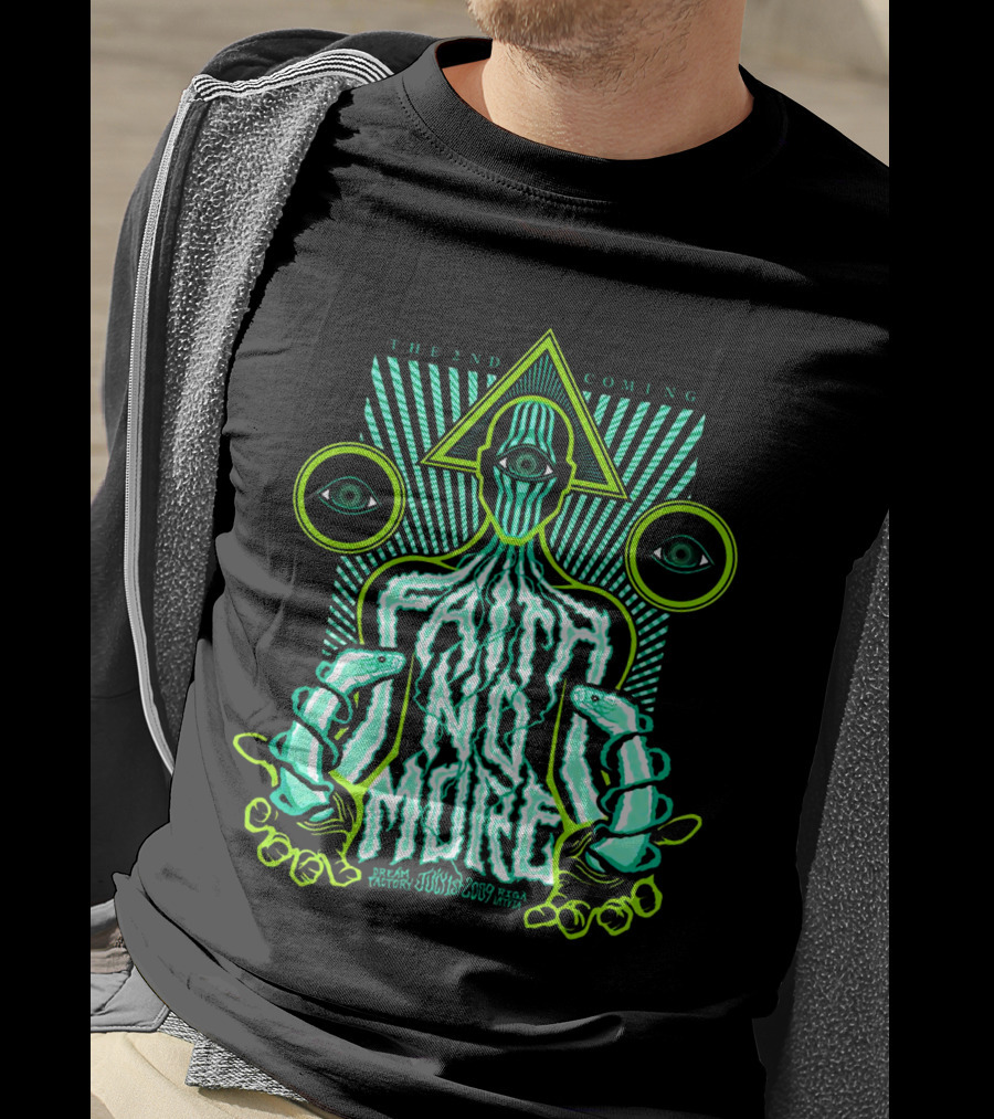 Faith No More The End Coming Mexico Factory July 2019 T-Shirt