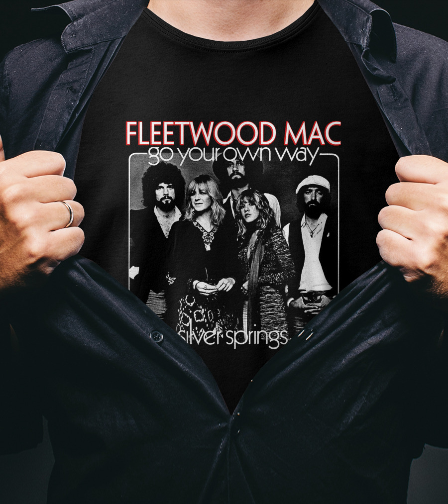 Fleetwood Mac Go Your Own Way Silver Springs T-Shirt