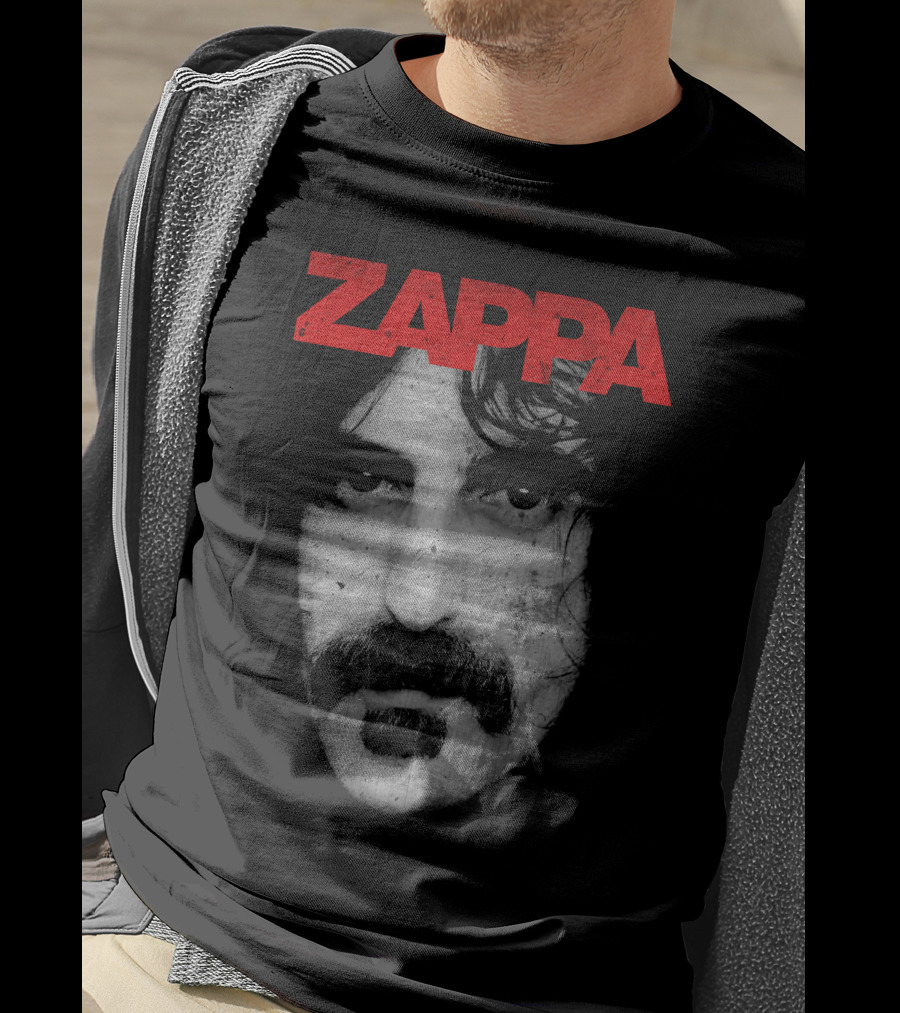 Zappa Fzp 25 Black And White T-Shirt
