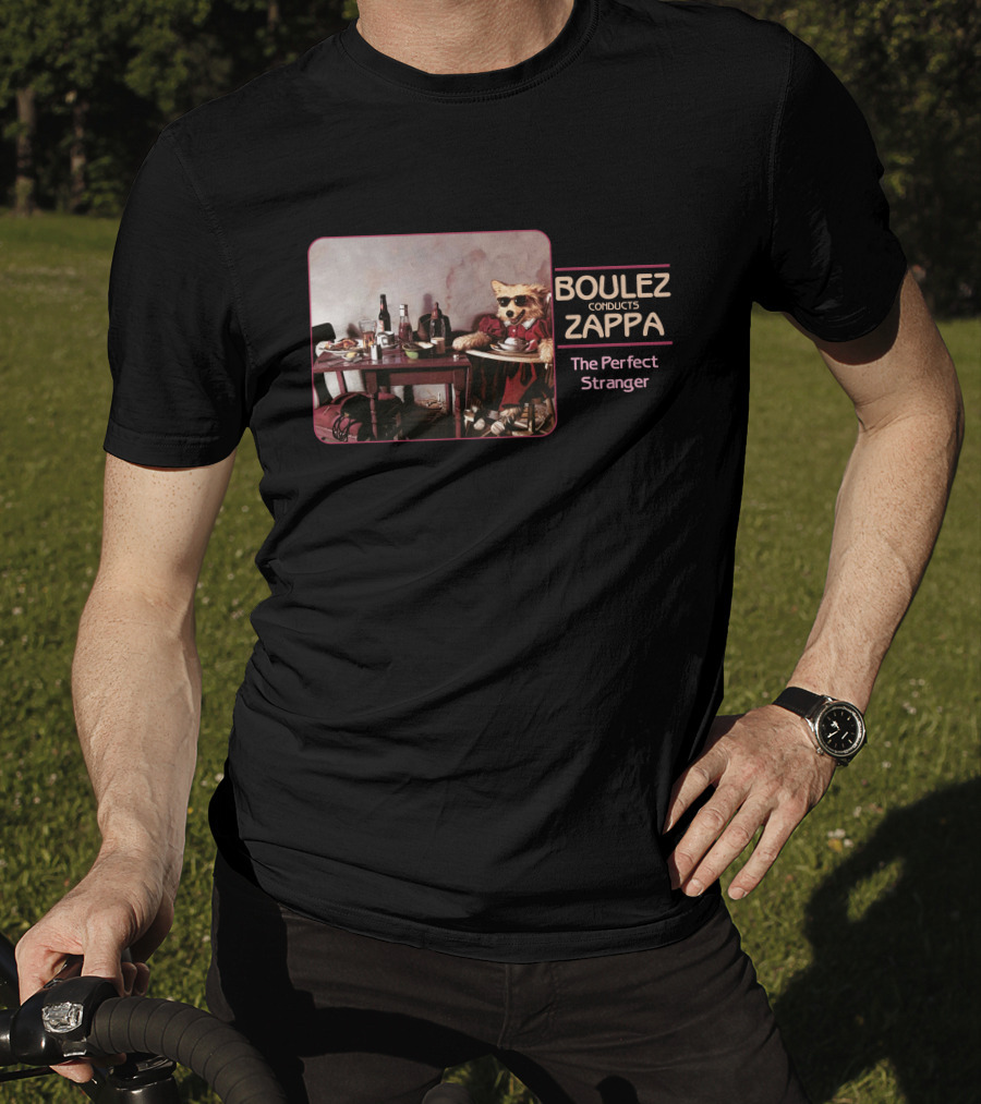 Boulez Conducts Zappa The Perfect Stranger T-Shirt