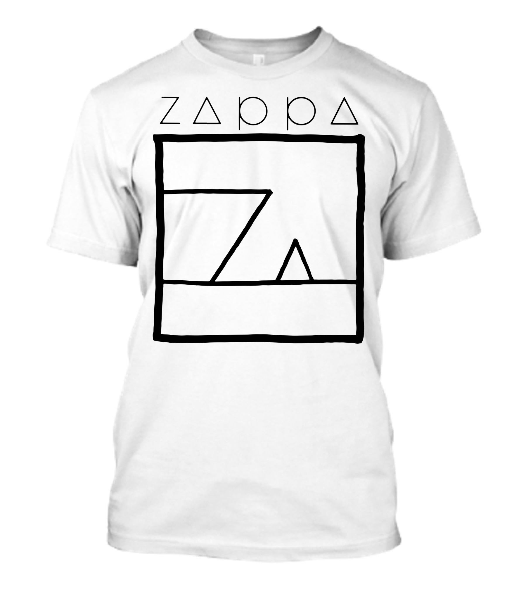 Zappa Geometric Minimalist T-Shirt
