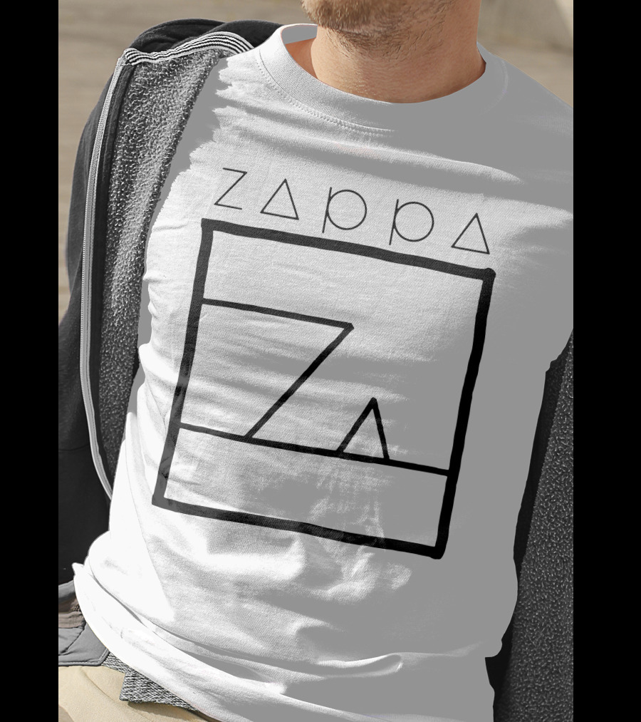 Zappa Geometric Minimalist T-Shirt