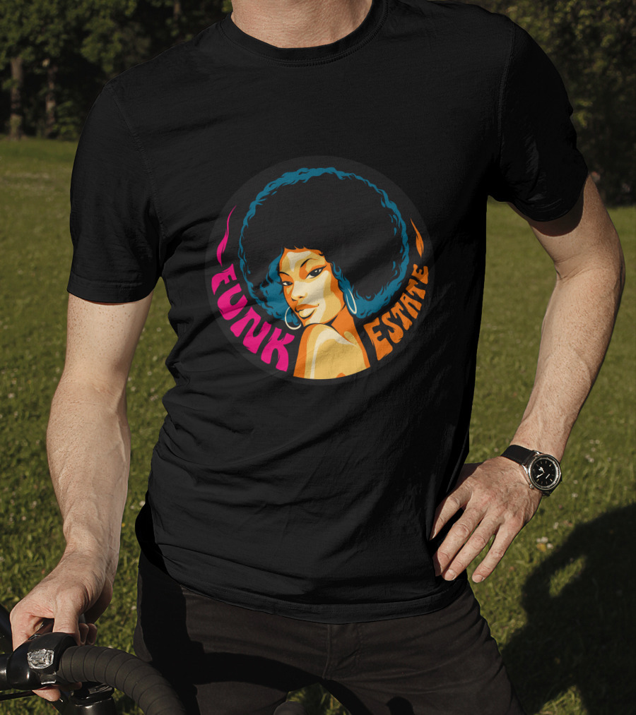 Funk Estate Afro Groove Vintage Style T-Shirt
