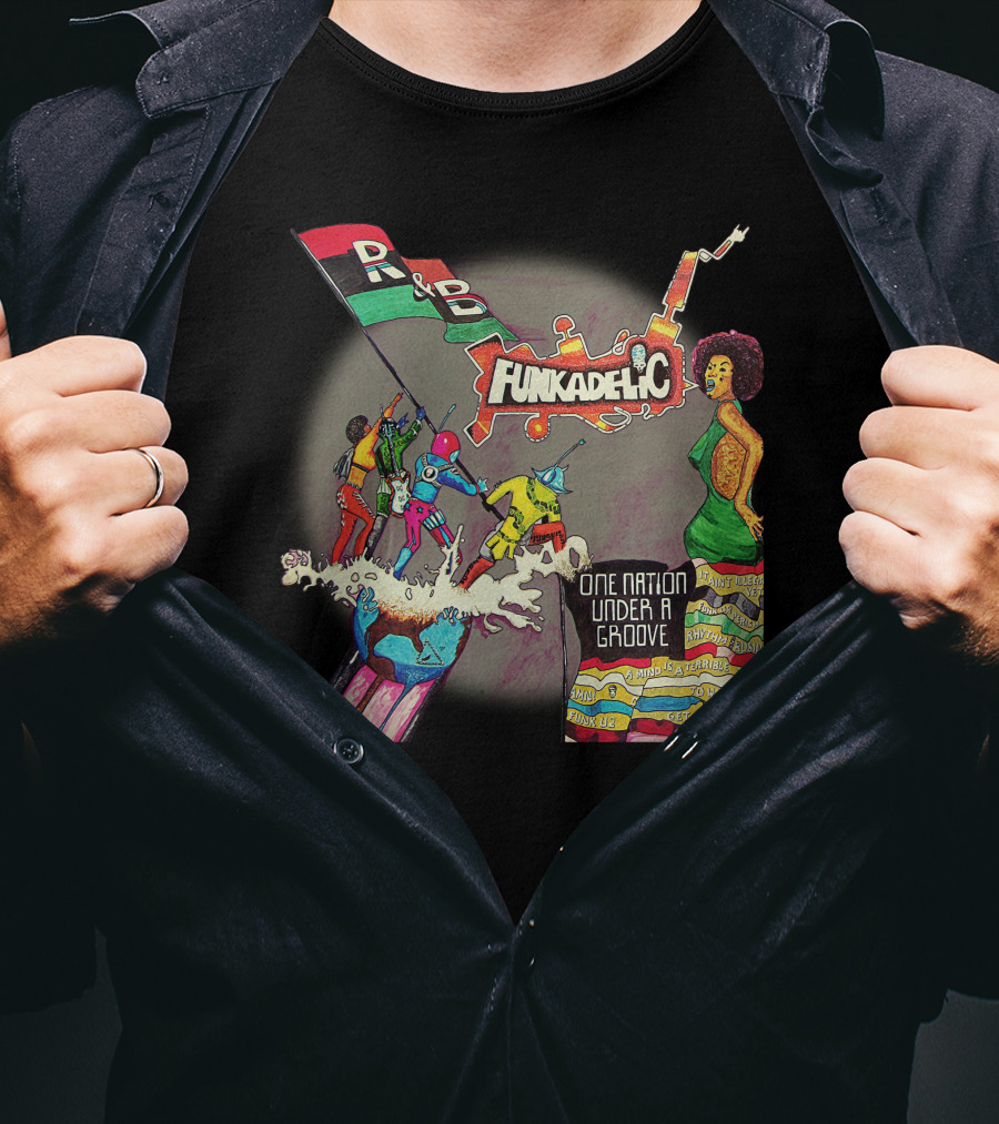 Funkadelic One Nation Under A Groove R&B Vibrant T-Shirt