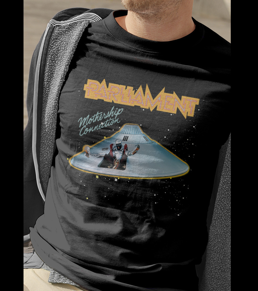 Parliament Mothership Connection Ufo Album Art T-Shirt