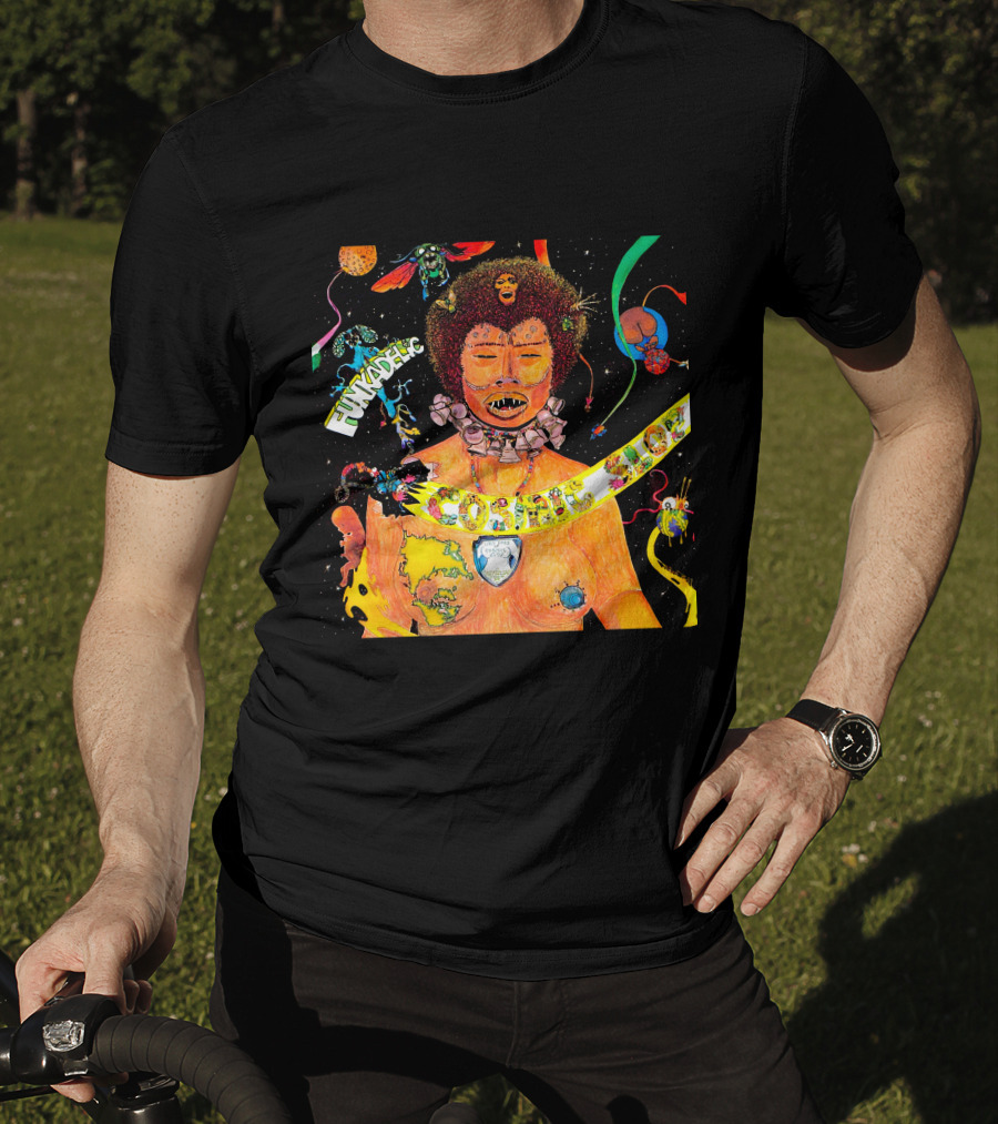 Funkadelic Cosmic Slop Album Cover Art T-Shirt