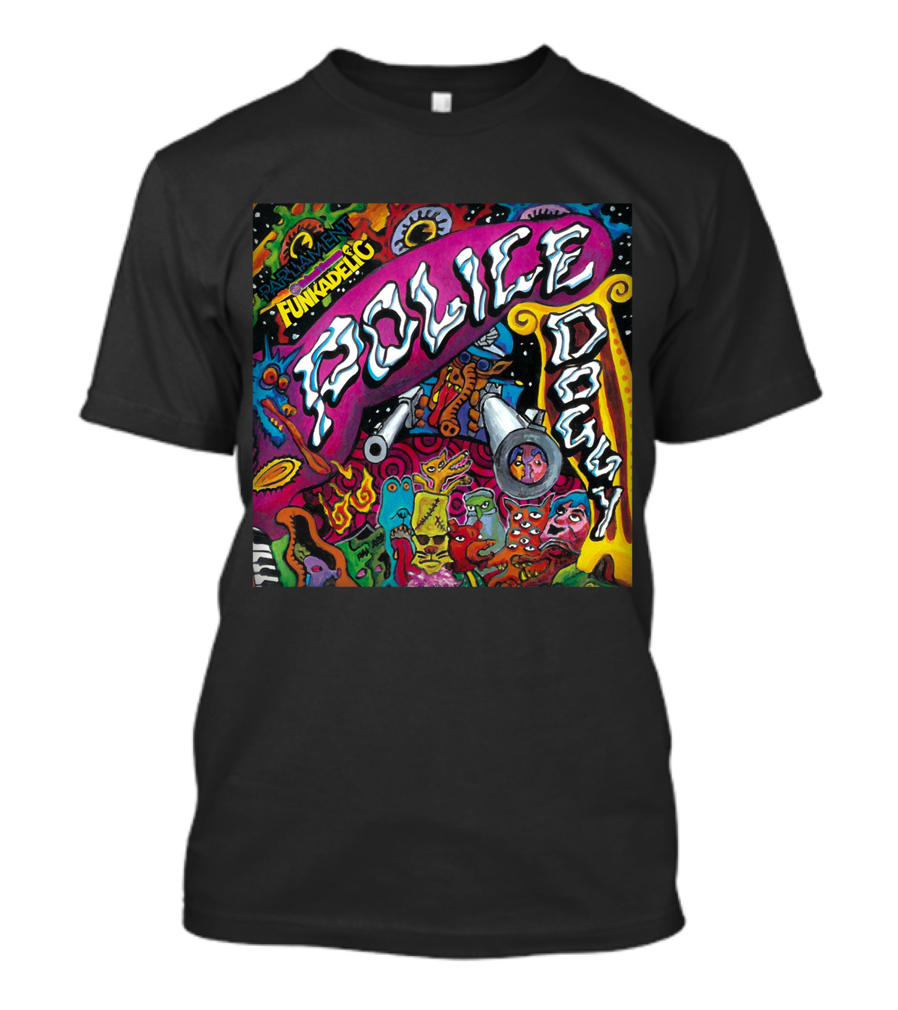 Parliament Funkadelic Police Doggy T-Shirt