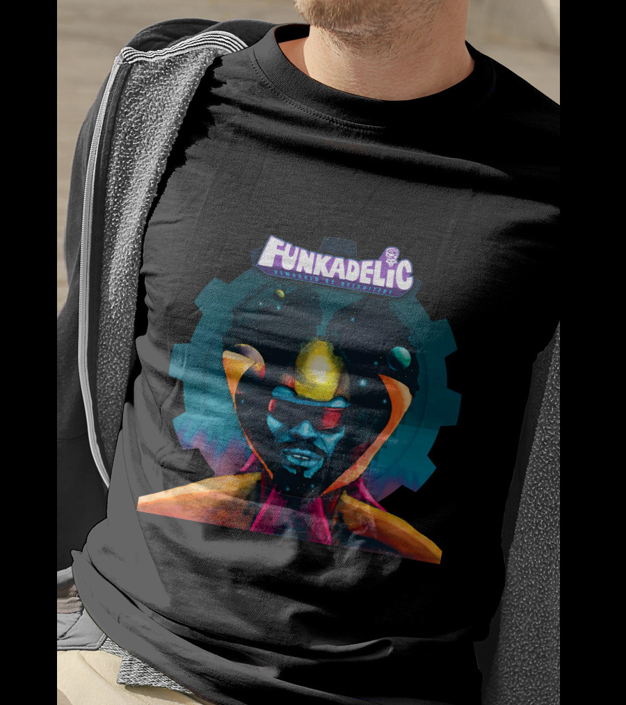 Funkadelic Legends By Detroiterz Iconic Afro-Futuristic Art T-Shirt