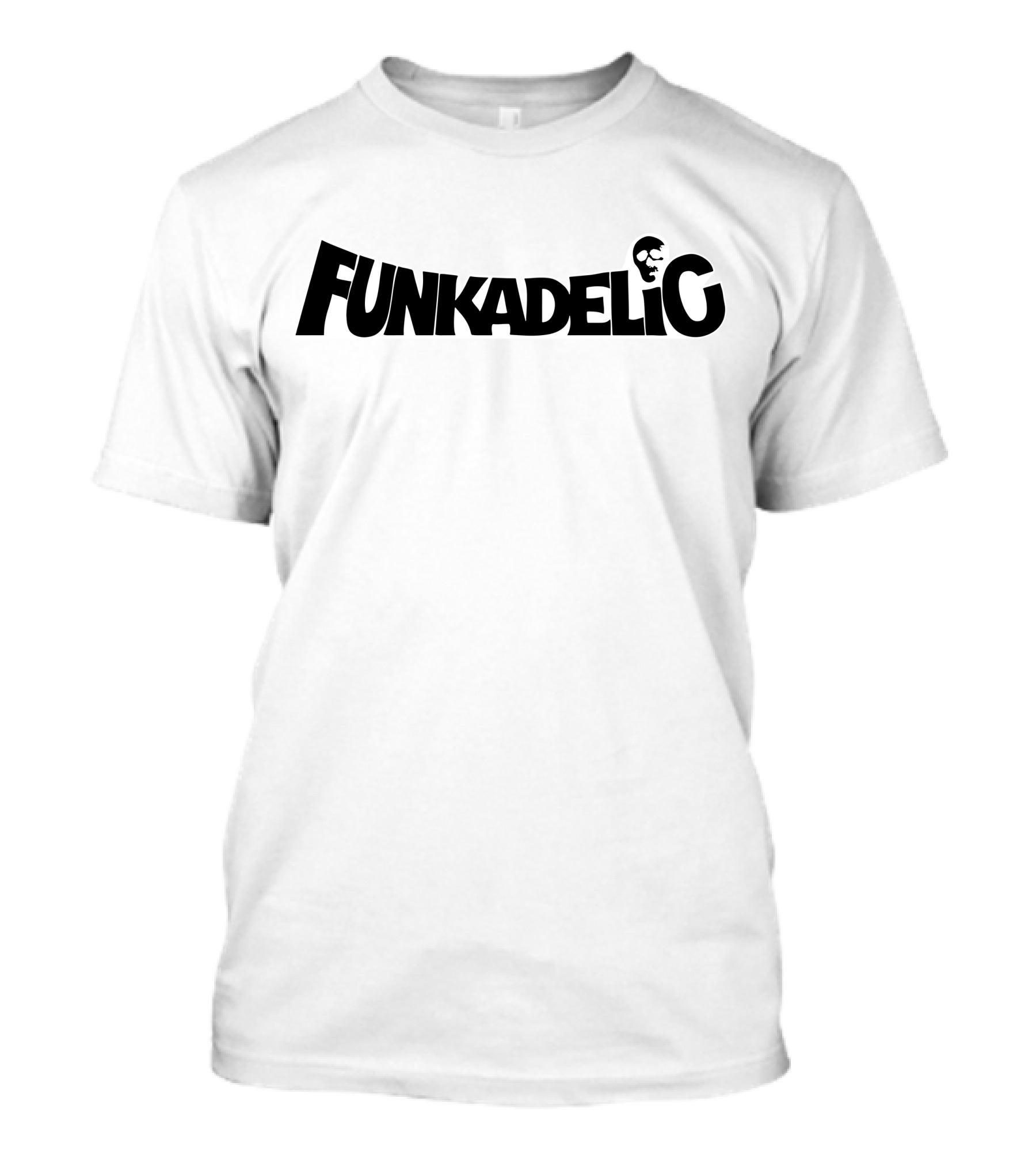 Funkadelic Bold Logo With Skull T-Shirt