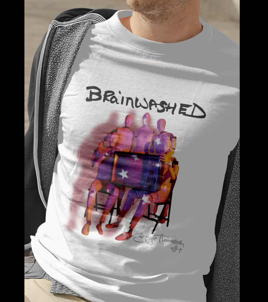 Brainwashed By George Harrison 2004 Mannequins With Television Star T-Shirt