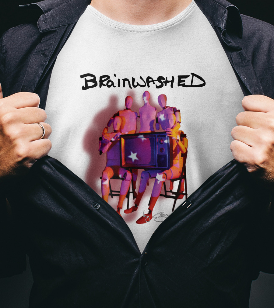 Brainwashed By George Harrison 2004 Mannequins With Television Star T-Shirt