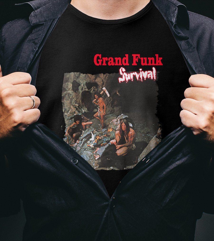 Grand Funk Survival Album Cover Art Gfr1 T-Shirt
