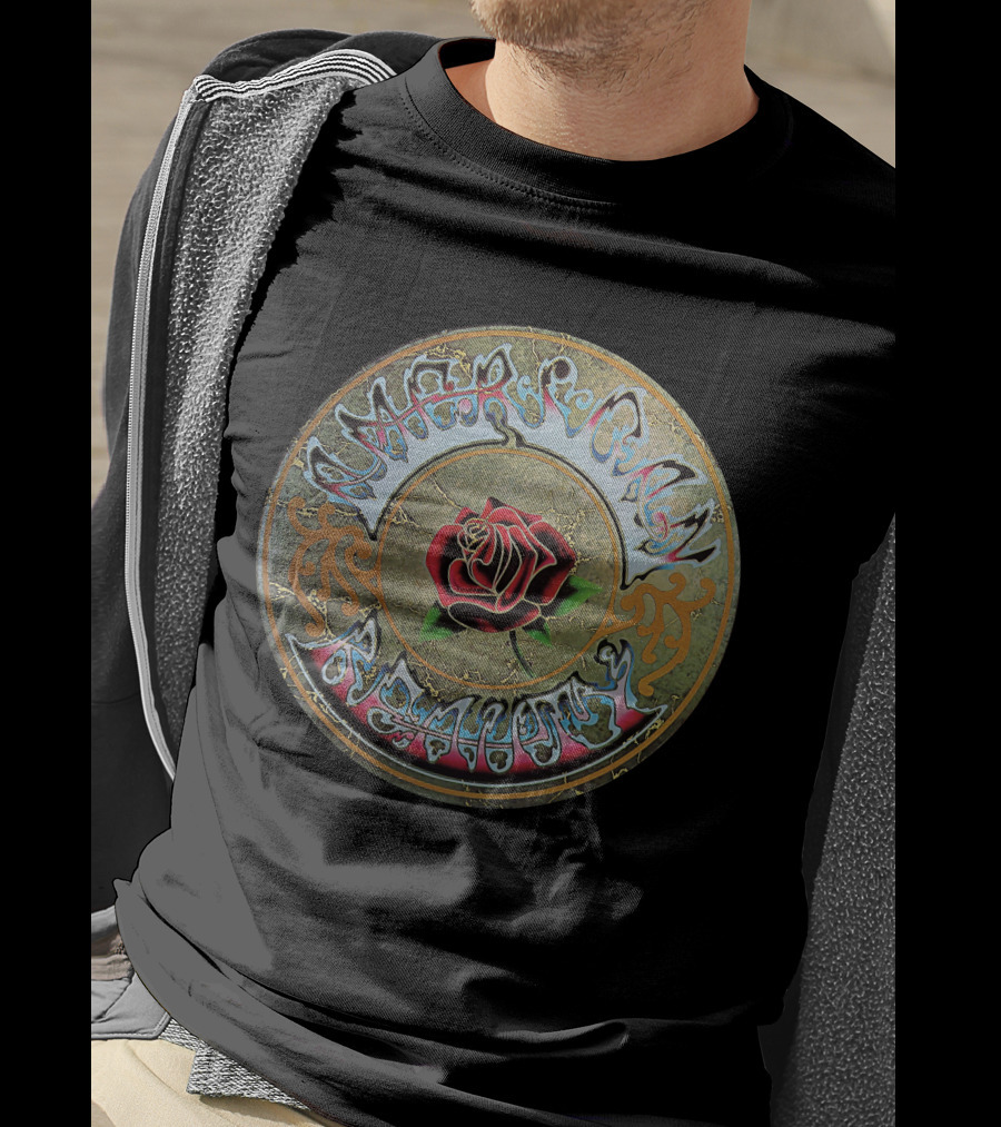 Grateful Dead Steal Your Face Rose T-Shirt