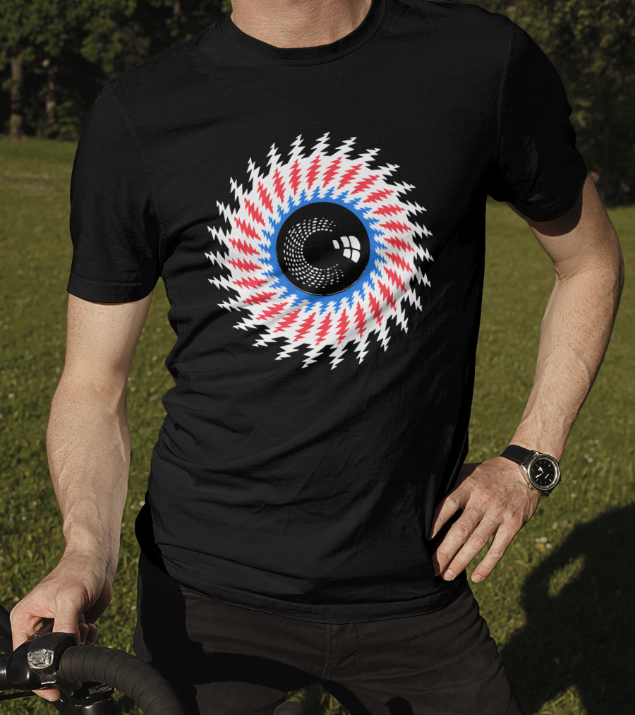 Grateful Dead Optical Eye Spiral - Gd T-Shirt