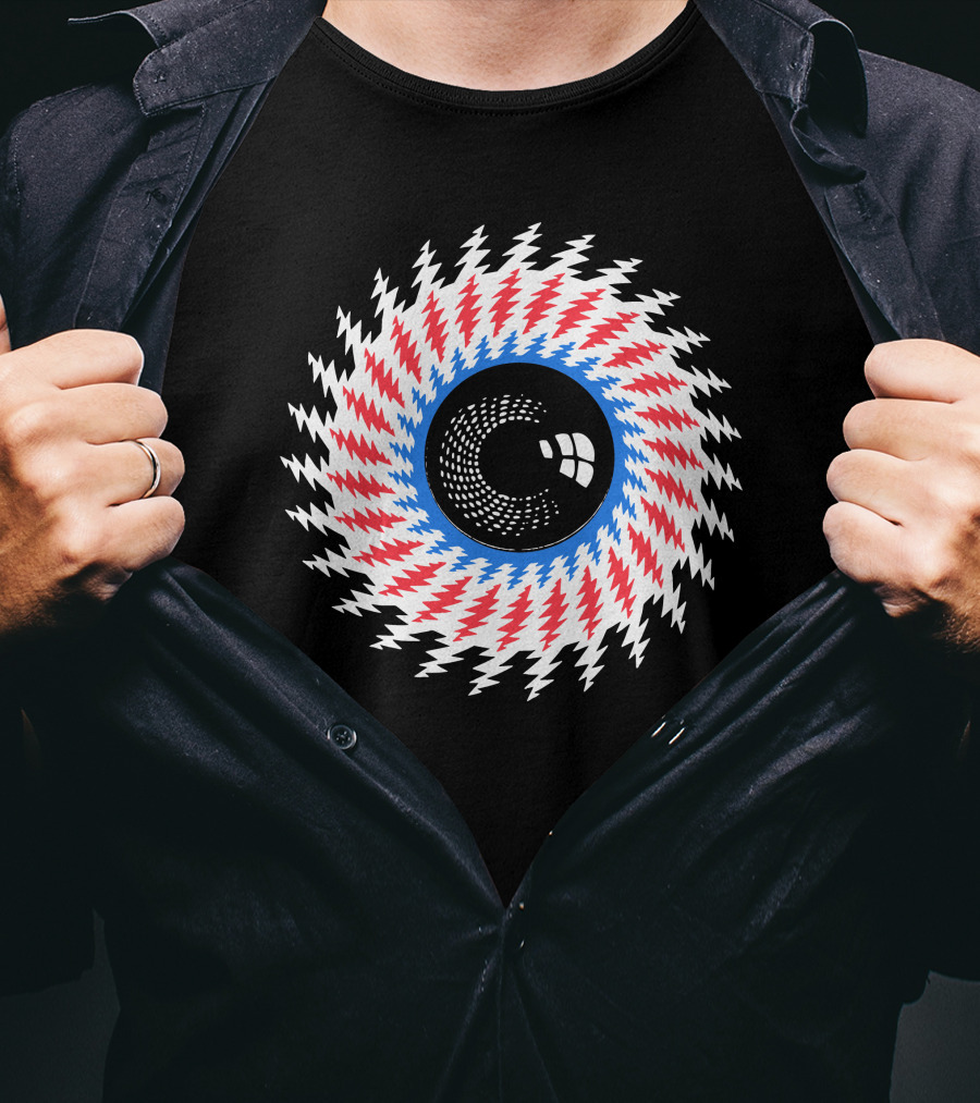 Grateful Dead Optical Eye Spiral - Gd T-Shirt