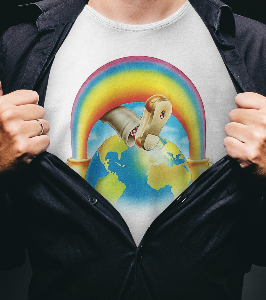 Steal Your Face Earth Rainbow T-Shirt