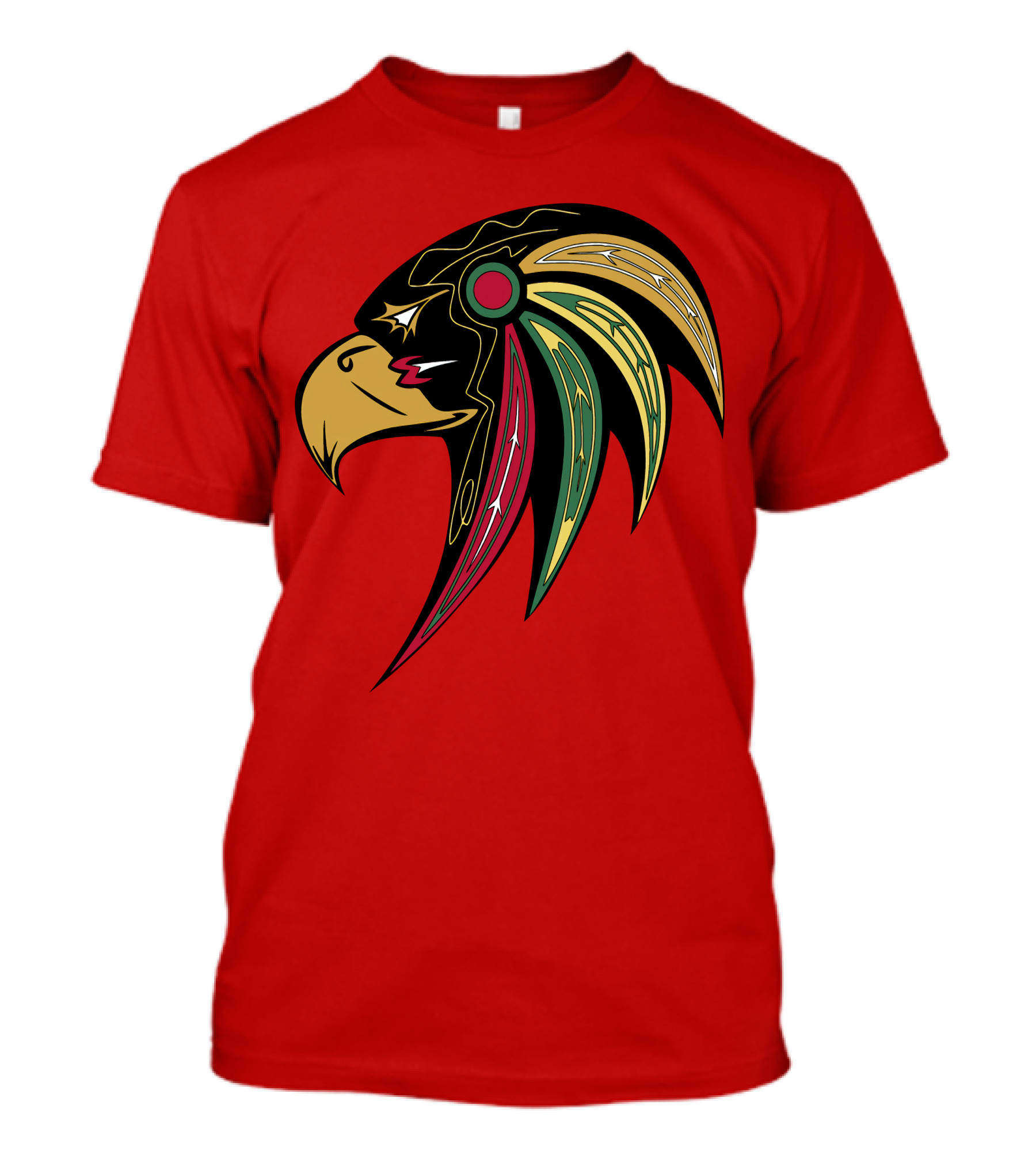 Chicago Blackhawks Hawk Head T-Shirt