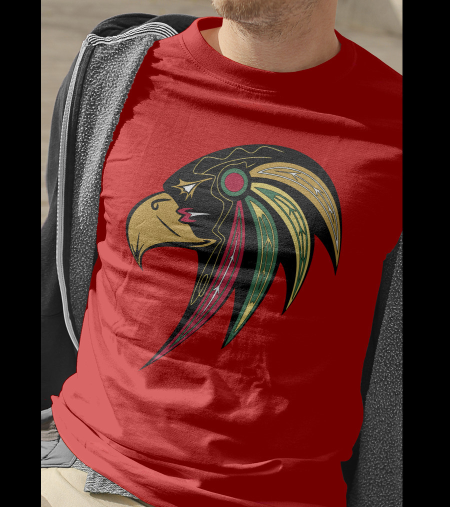 Chicago Blackhawks Hawk Head T-Shirt