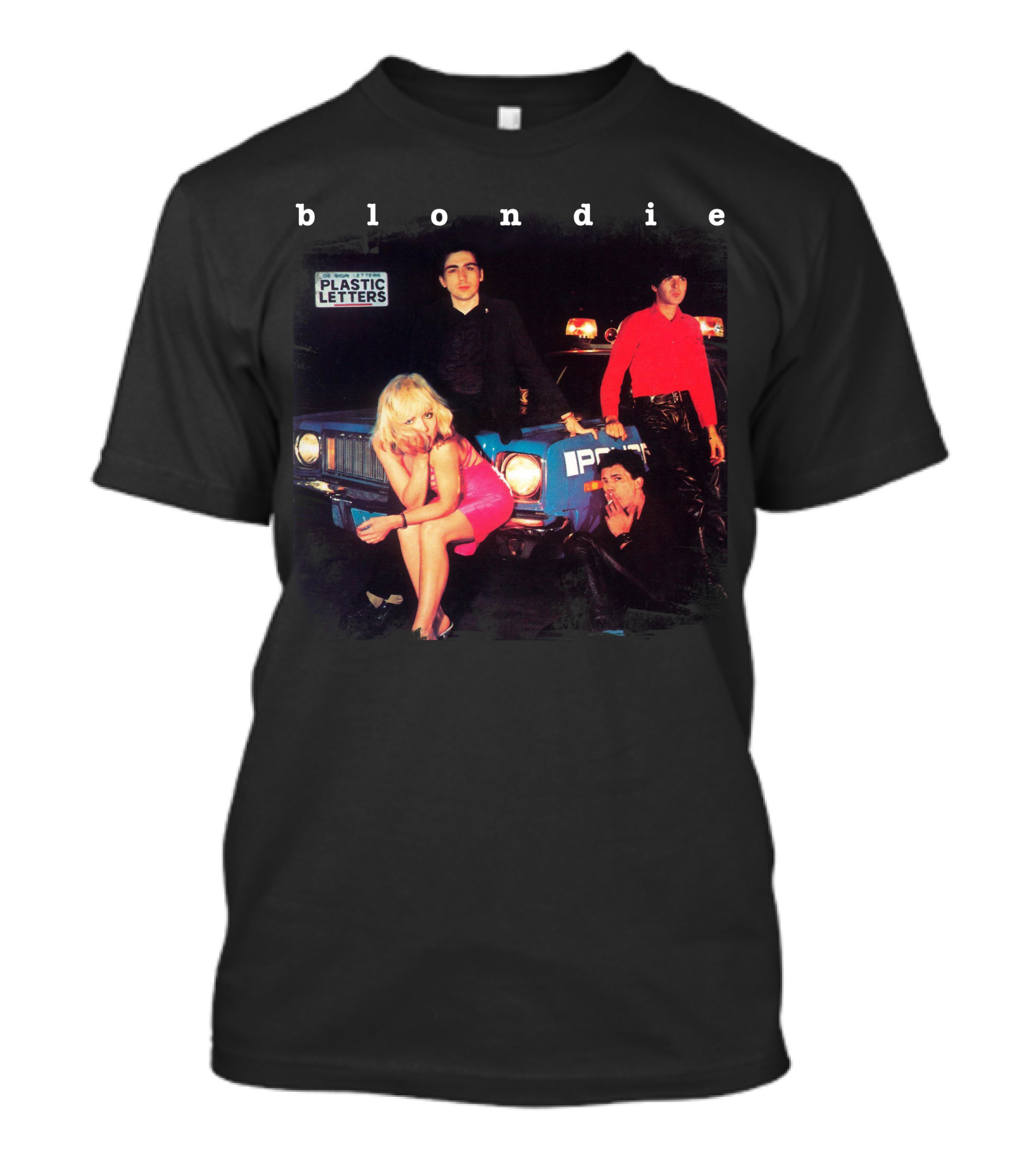 Blondie Plastic Letters T-Shirt