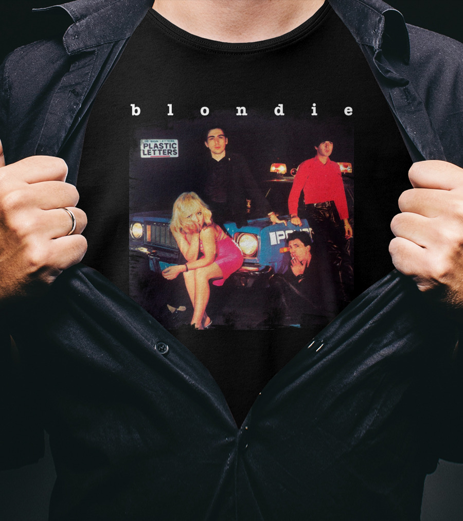 Blondie Plastic Letters T-Shirt
