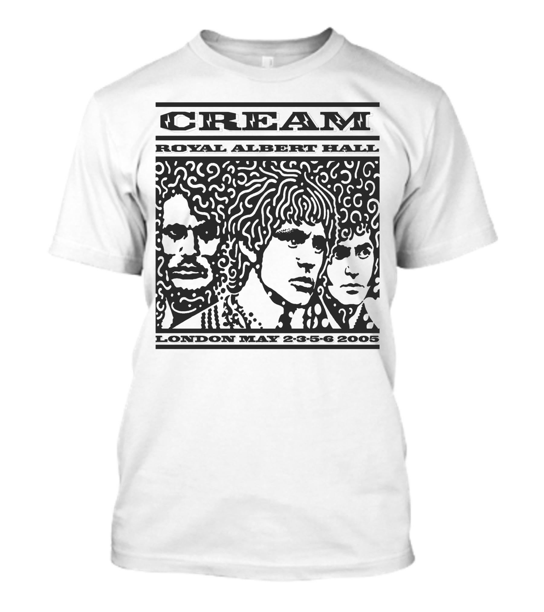 Cream Royal Albert Hall London May 2-3-5-6 2005 T-Shirt