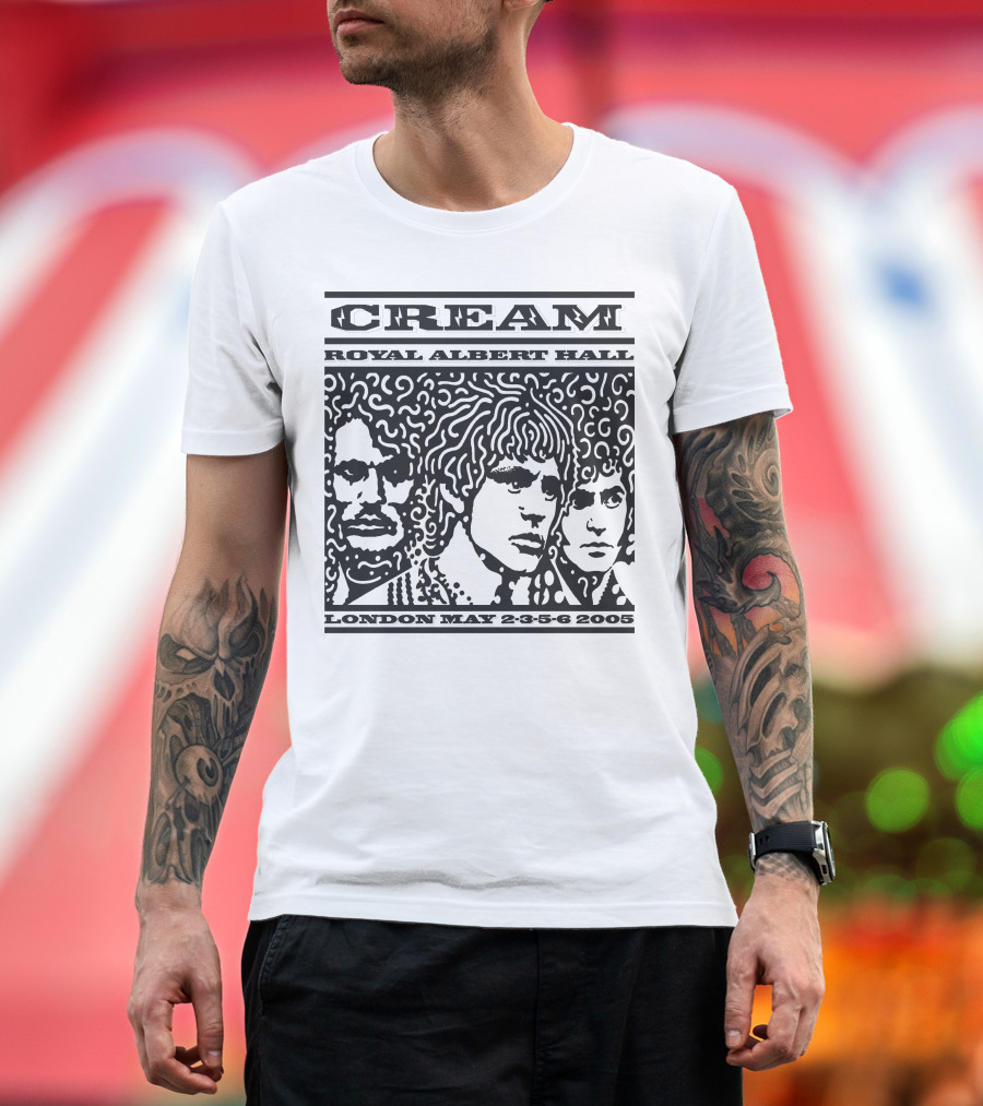 Cream Royal Albert Hall London May 2-3-5-6 2005 T-Shirt