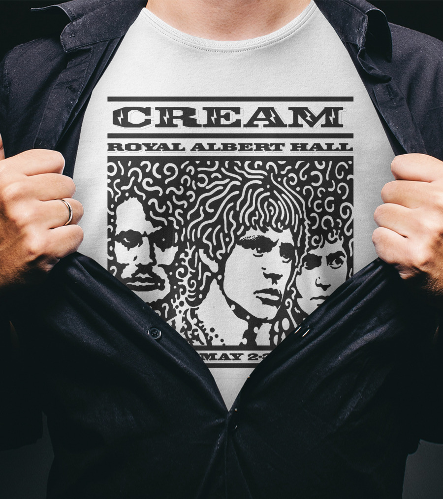 Cream Royal Albert Hall London May 2-3-5-6 2005 T-Shirt