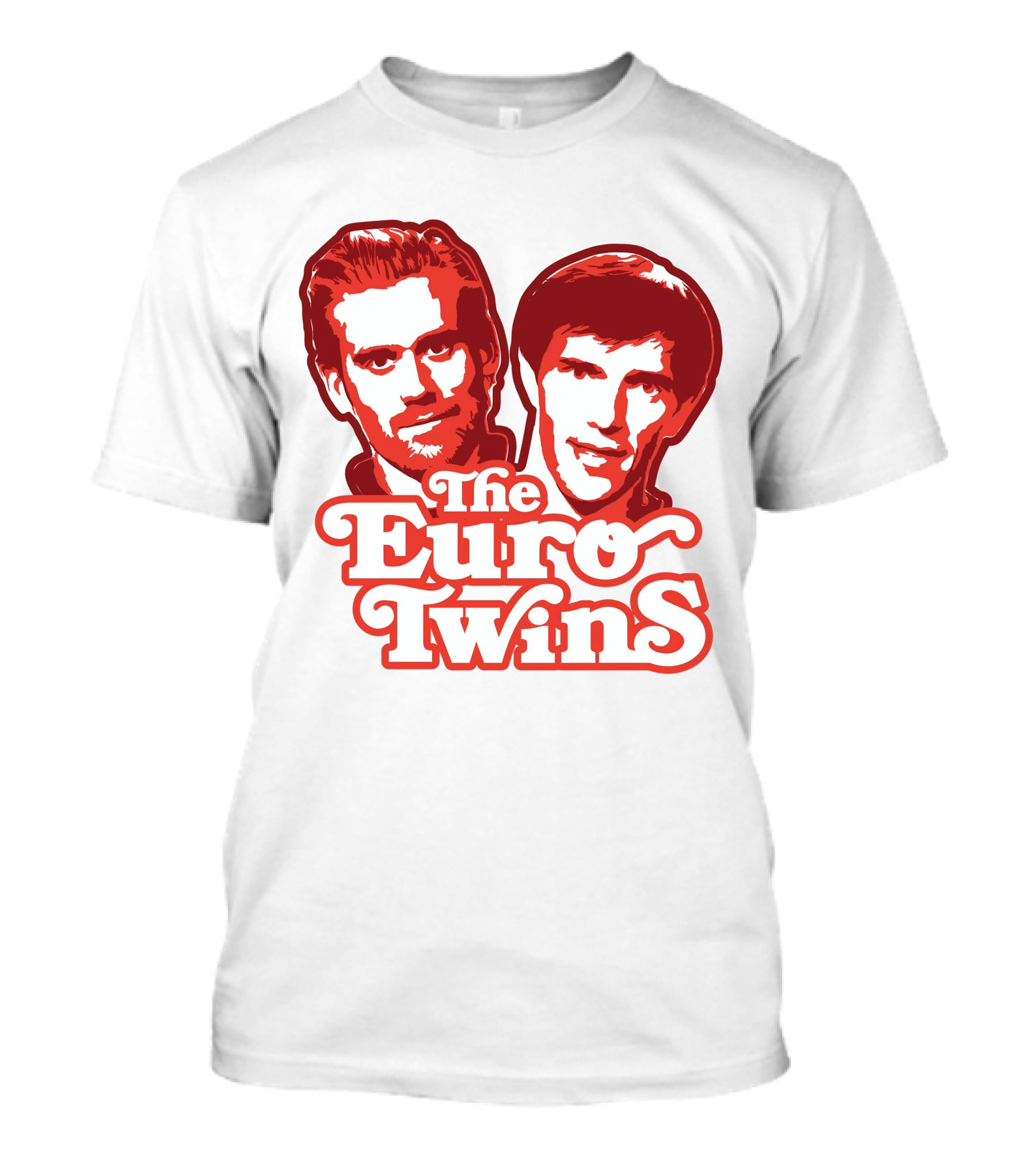 The Euro Twins Detroit Red Wings T-Shirt