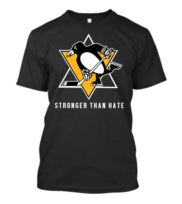Pittsburgh Penguins Stronger Than Hate T-Shirt